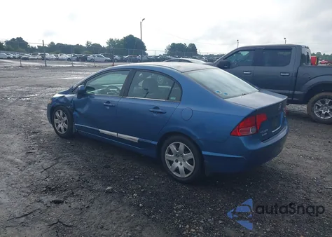 2007 Honda Civic Lx z USA, uszkodzony, nr VIN 1HGFA16577L039999